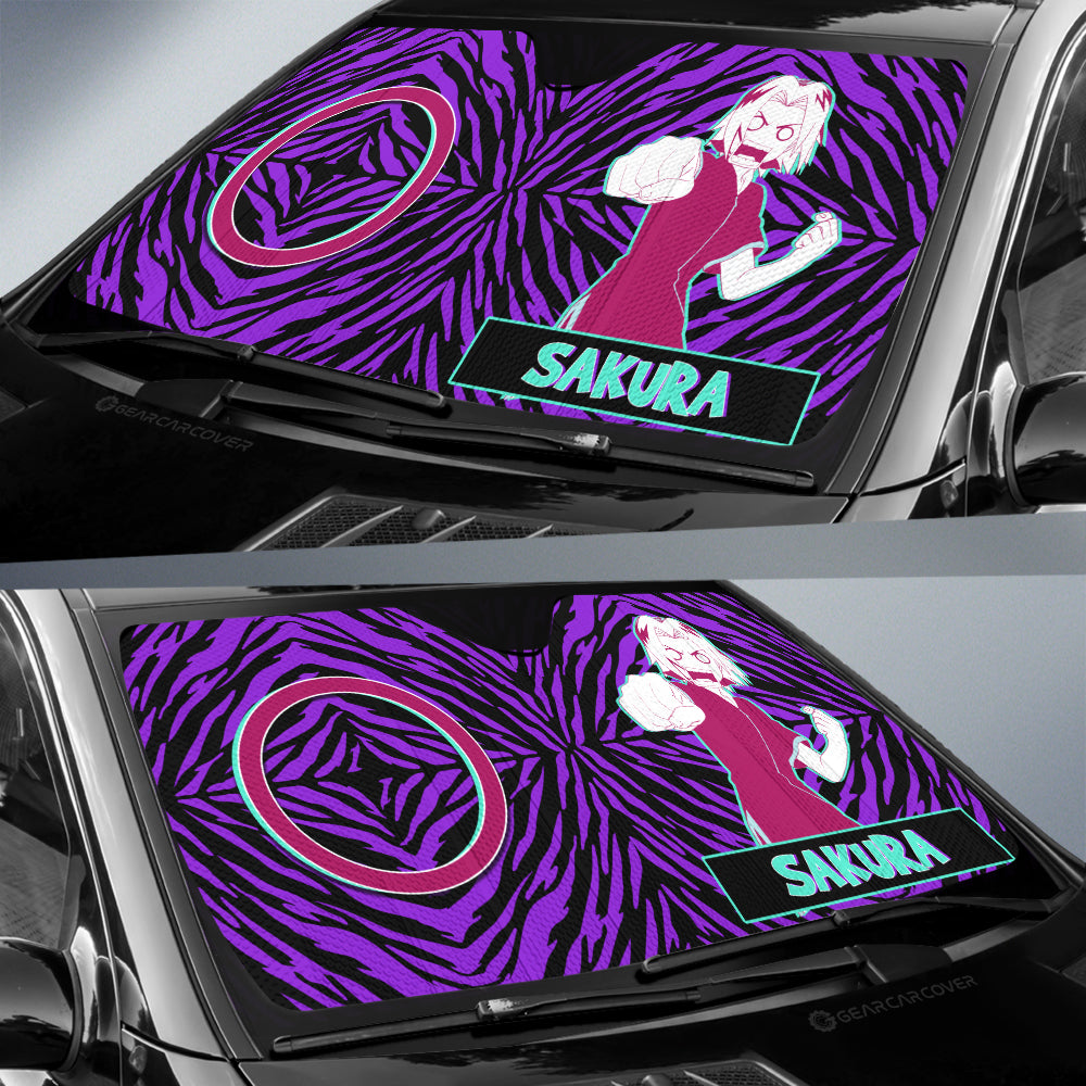 Haruno Sakura Car Sunshade Custom - Gearcarcover - 3