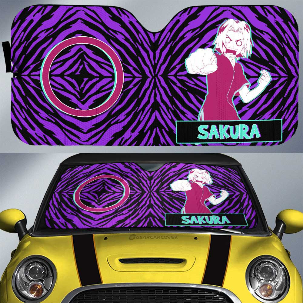 Haruno Sakura Car Sunshade Custom - Gearcarcover - 1