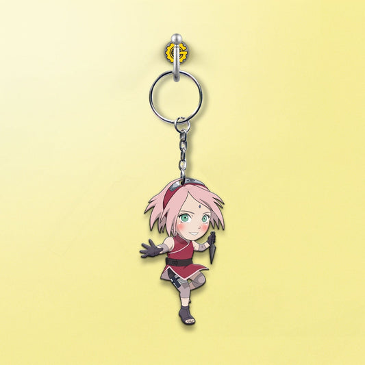 Haruno Sakura Keychains Custom Anime Car Accessories - Gearcarcover - 2