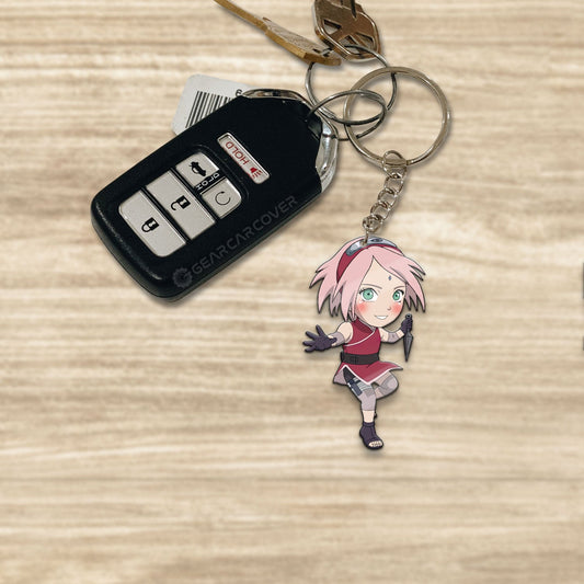 Haruno Sakura Keychains Custom Anime Car Accessories - Gearcarcover - 1