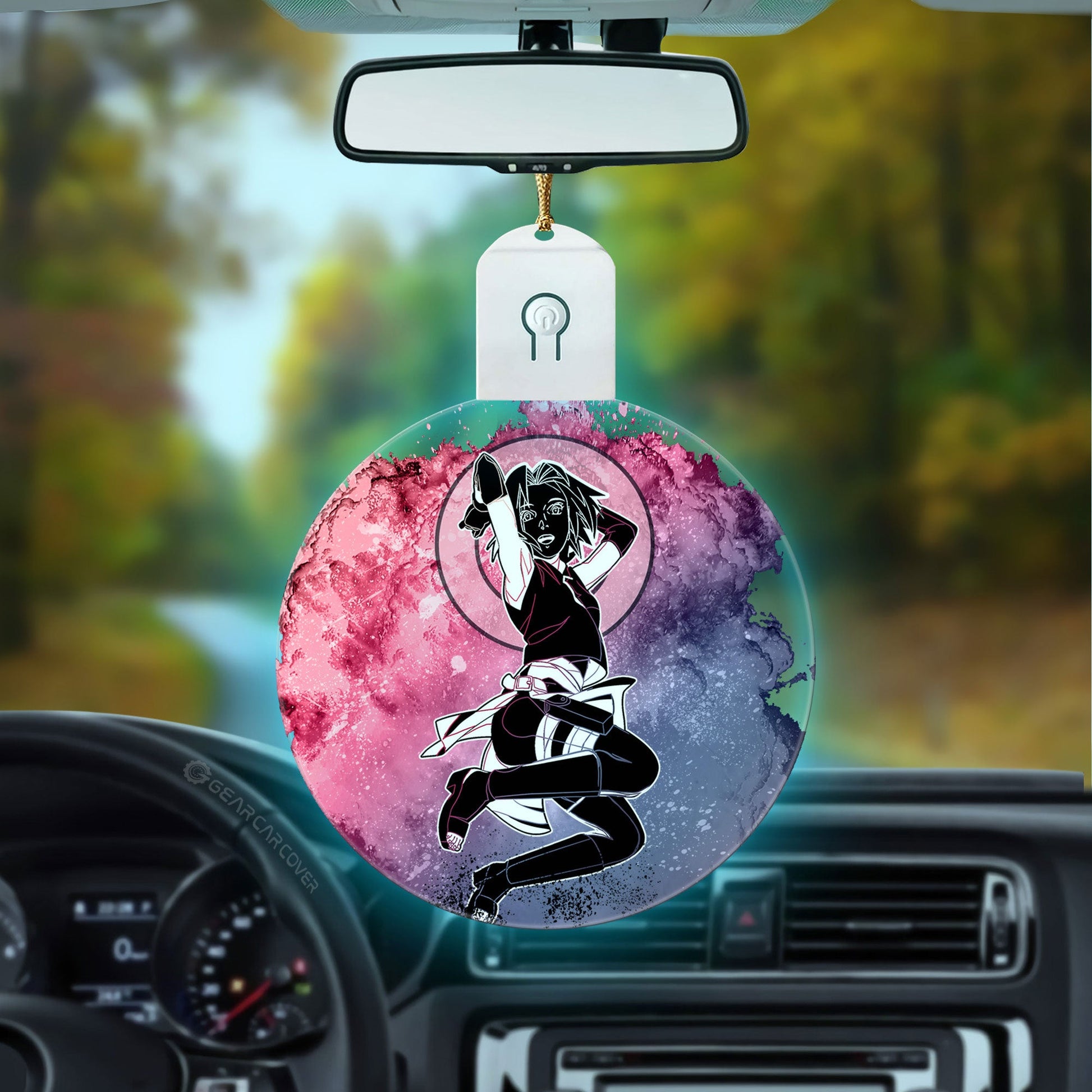 Haruno Sakura Led Ornament Custom Car Decorations - Gearcarcover - 3