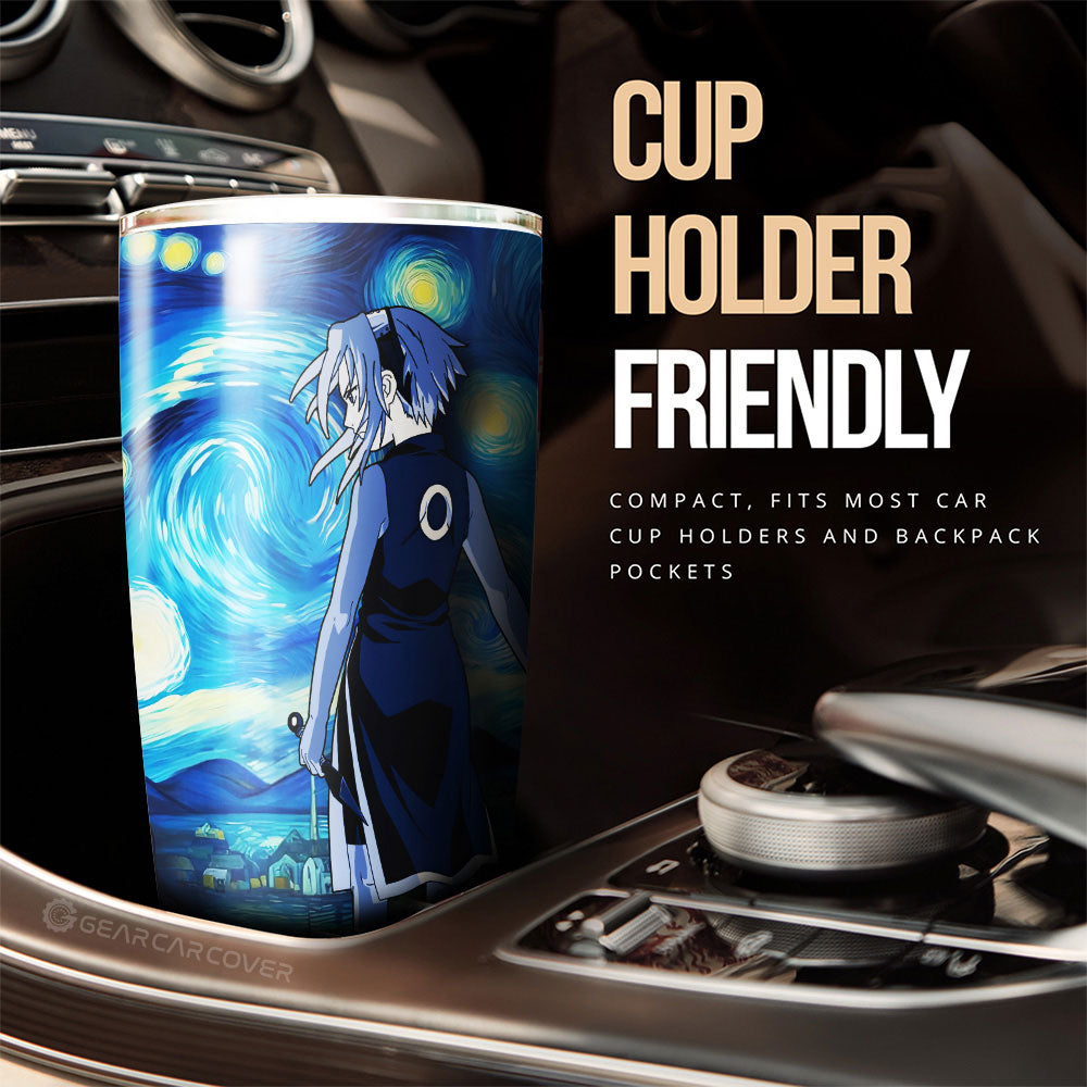 Haruno Sakura Tumbler Cup Custom Starry Night Styles - Gearcarcover - 3