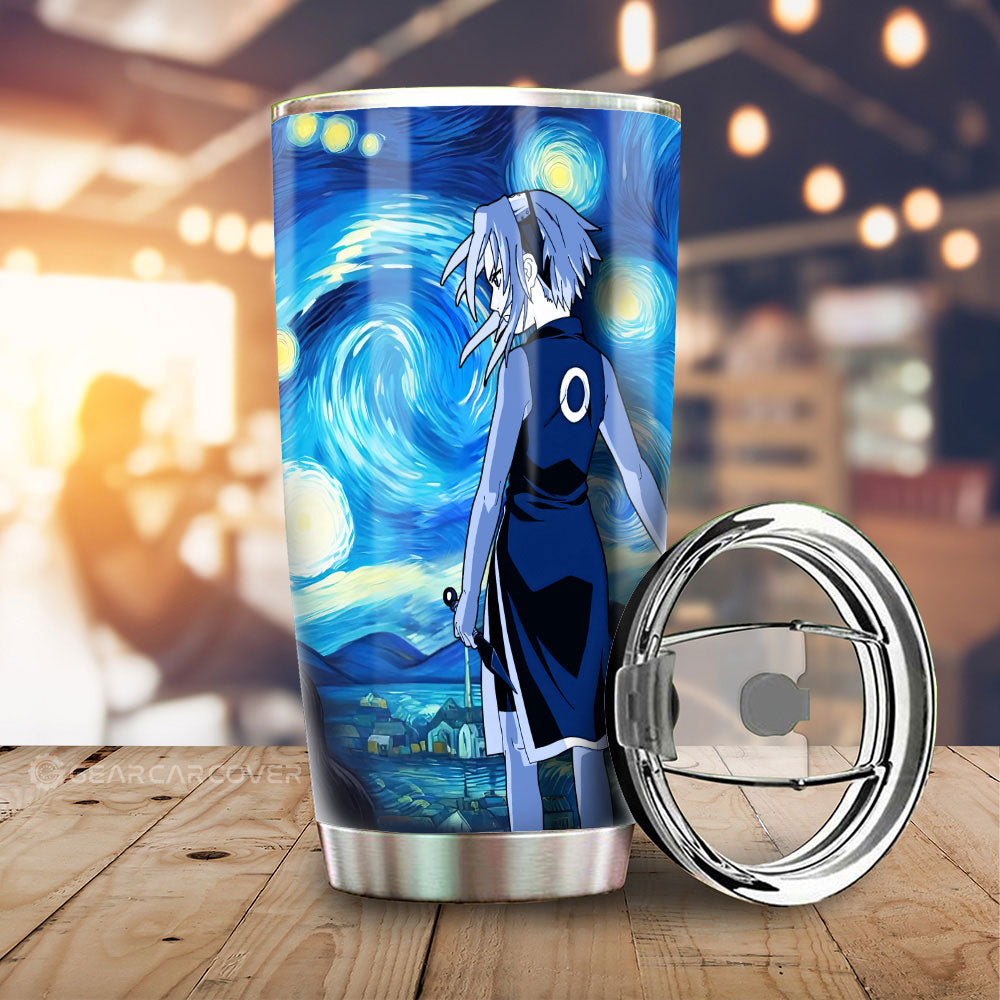 Haruno Sakura Tumbler Cup Custom Starry Night Styles - Gearcarcover - 1