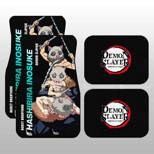 Hashibira Inosuke Car Floor Mats Custom - Gearcarcover - 1