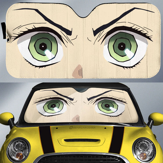 Hashibira Inosuke Car Sunshade Custom Car Accessories For Fans - Gearcarcover - 1