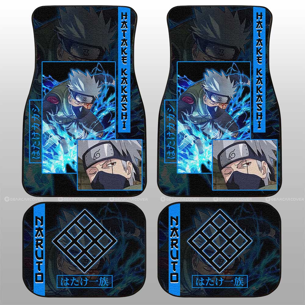 Hatake Kakashi Car Floor Mats Custom Anime Car Accessories - Gearcarcover - 2