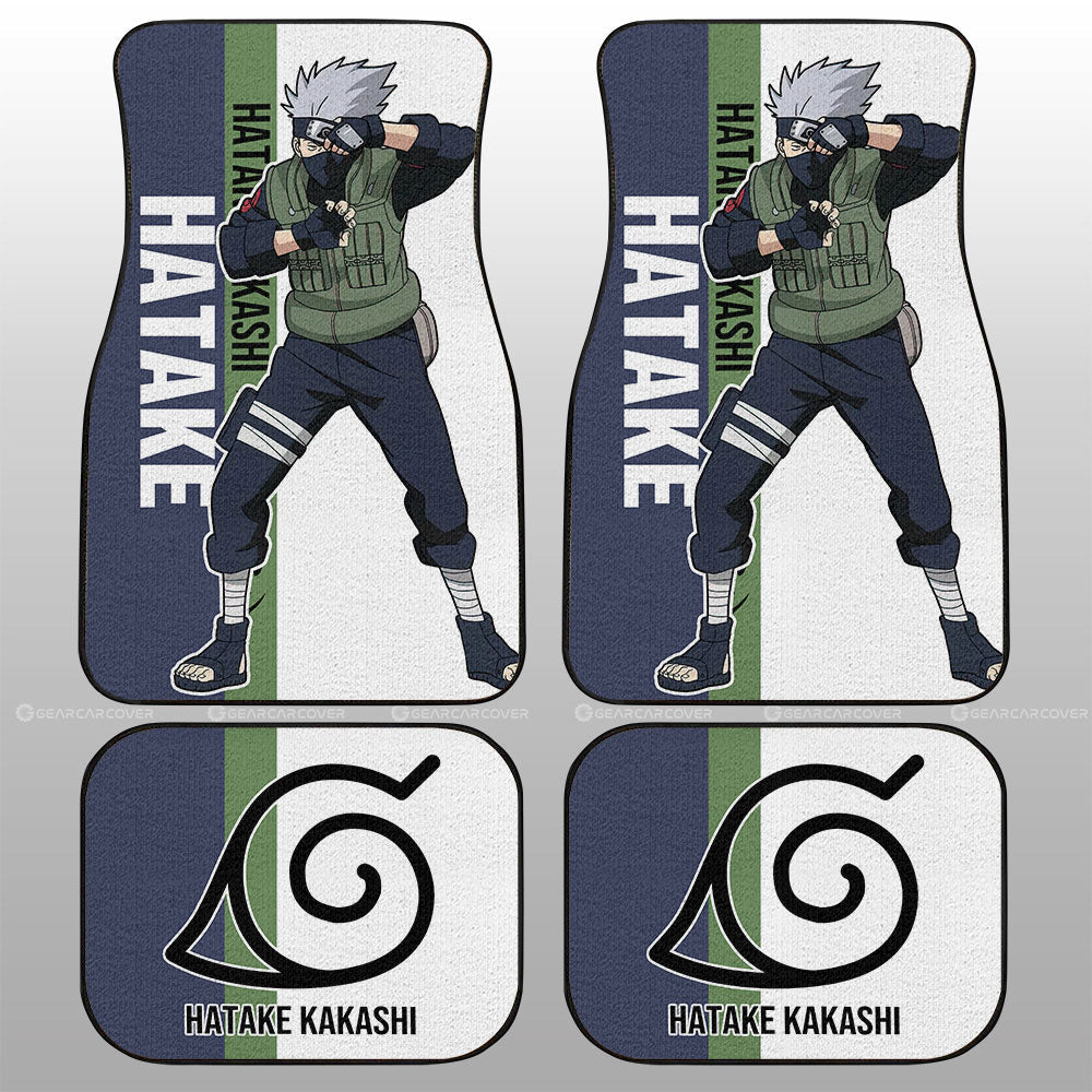 Hatake Kakashi Car Floor Mats Custom Anime Car Accessories - Gearcarcover - 2