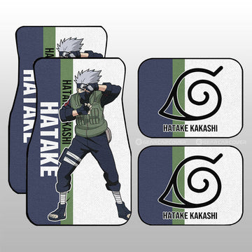 Hatake Kakashi Car Floor Mats Custom Anime Car Accessories - Gearcarcover - 1