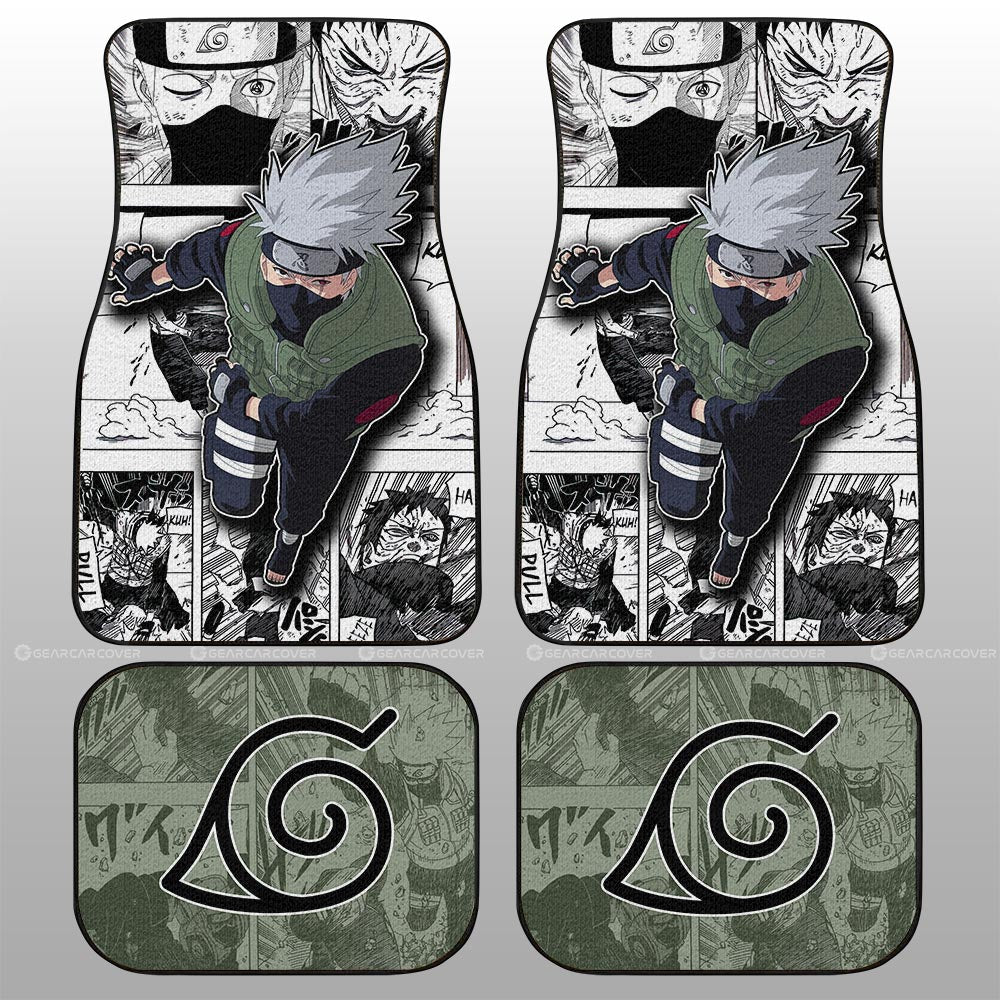 Hatake Kakashi Car Floor Mats Custom Anime Car Accessories Mix Manga - Gearcarcover - 2