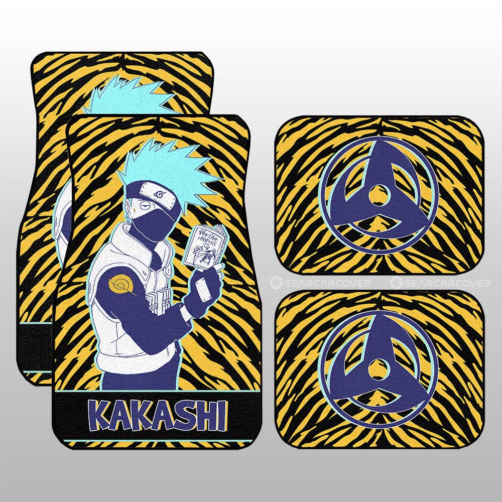 Hatake Kakashi Car Floor Mats Custom - Gearcarcover - 3