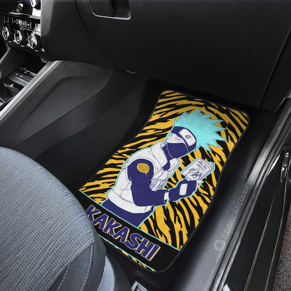 Hatake Kakashi Car Floor Mats Custom - Gearcarcover - 4