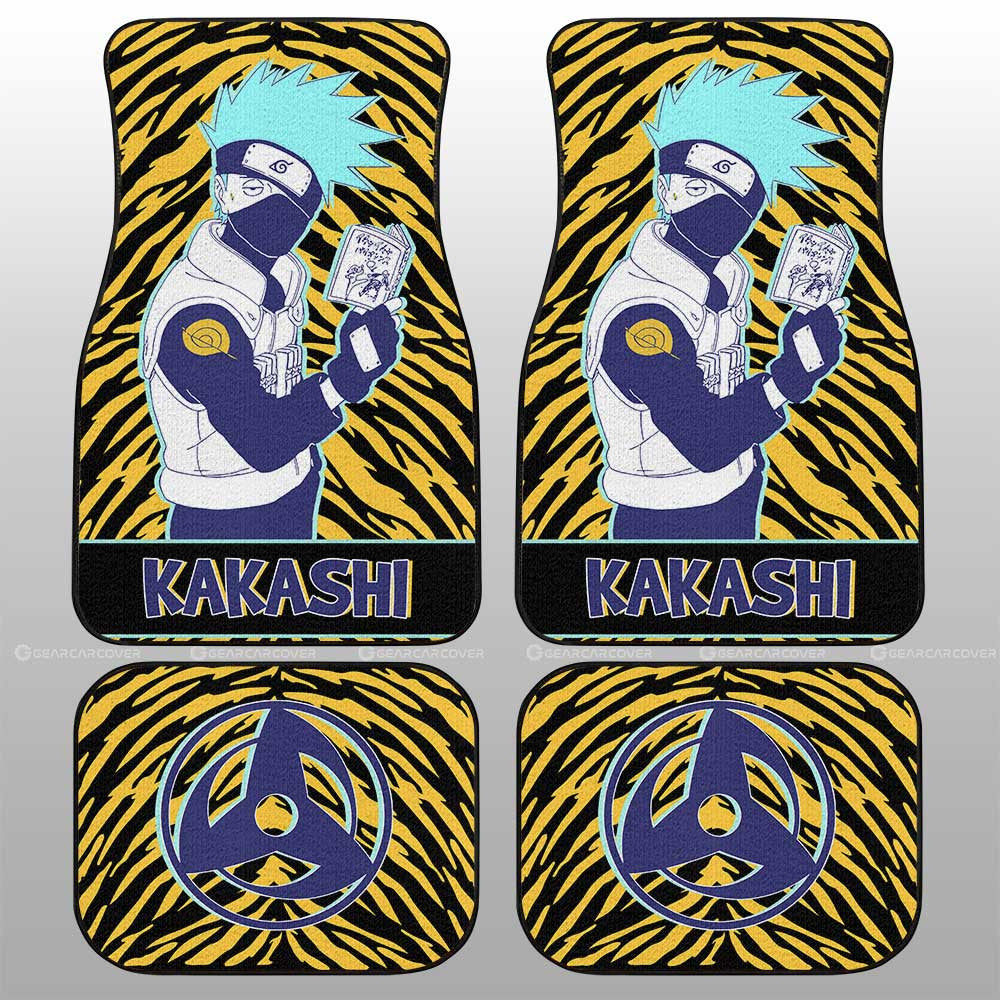 Hatake Kakashi Car Floor Mats Custom - Gearcarcover - 1