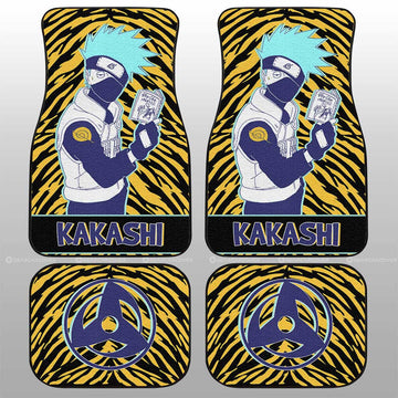 Hatake Kakashi Car Floor Mats Custom - Gearcarcover - 1