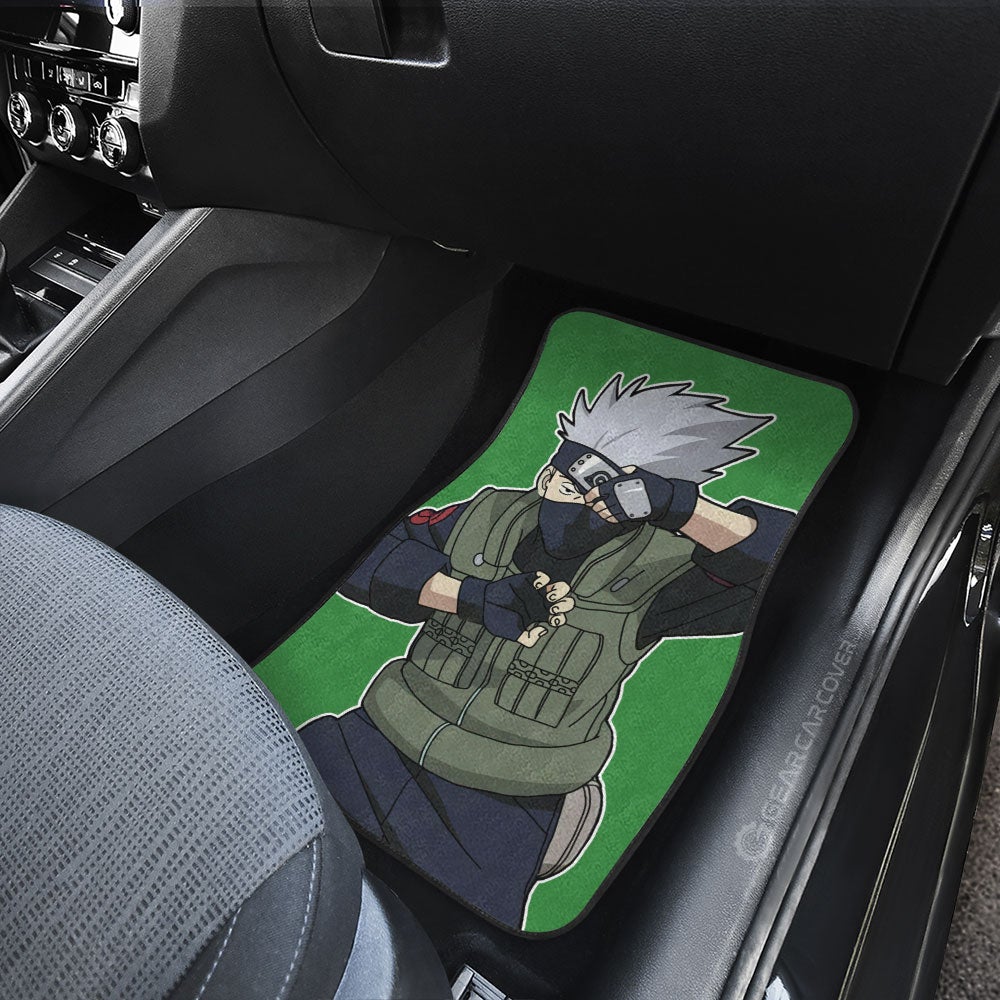 Hatake Kakashi Car Floor Mats Custom Main Hero Anime Car Accessories - Gearcarcover - 4