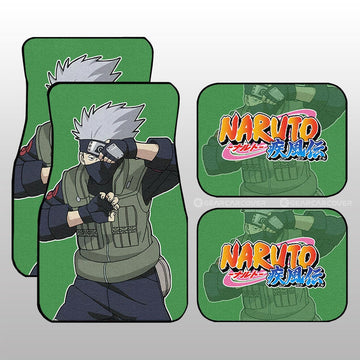 Hatake Kakashi Car Floor Mats Custom Main Hero Anime Car Accessories - Gearcarcover - 1