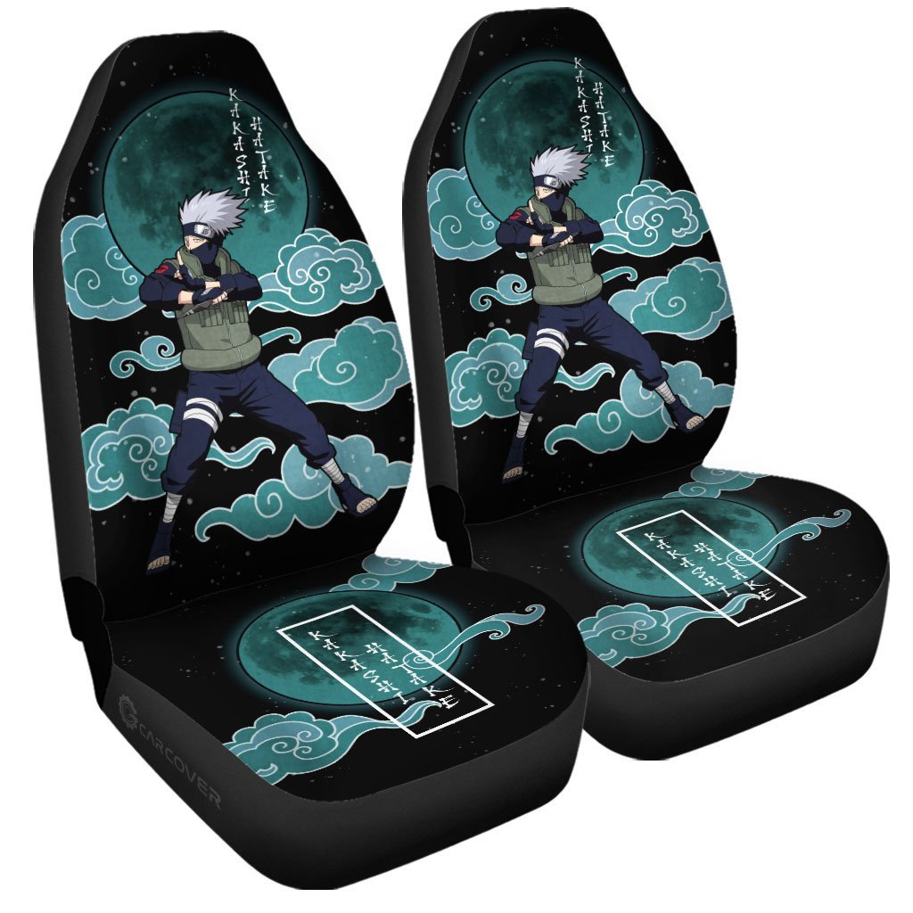 Hatake Kakashi Car Seat Covers Custom Anime Car Accessories - Gearcarcover - 3