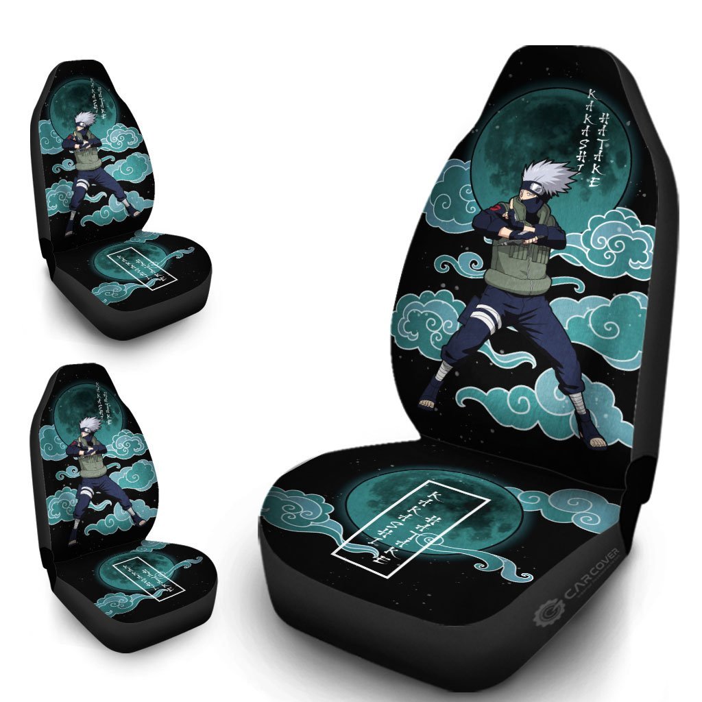 Hatake Kakashi Car Seat Covers Custom Anime Car Accessories - Gearcarcover - 4