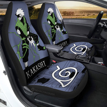 Hatake Kakashi Car Seat Covers Custom Anime Car Accessories Manga Color Style - Gearcarcover - 1