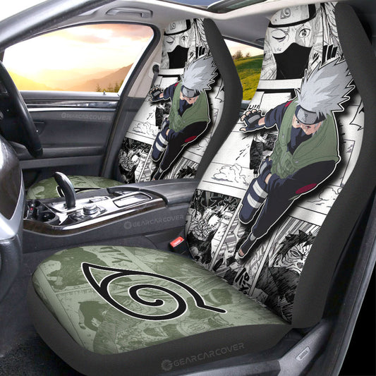 Hatake Kakashi Car Seat Covers Custom Anime Car Accessories Mix Manga - Gearcarcover - 2