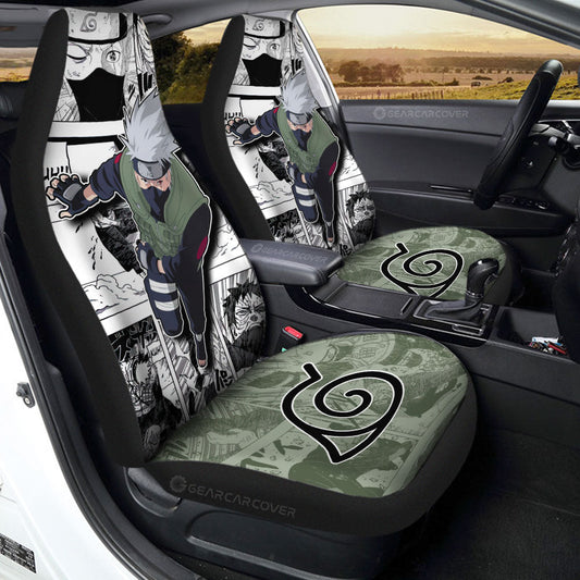 Hatake Kakashi Car Seat Covers Custom Anime Car Accessories Mix Manga - Gearcarcover - 1