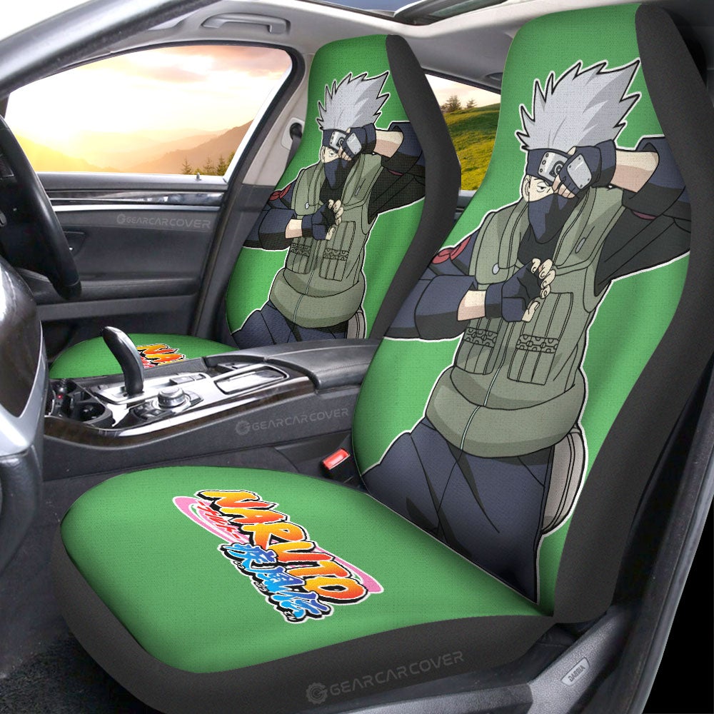 Hatake Kakashi Car Seat Covers Custom Main Hero Anime Car Accessories - Gearcarcover - 2