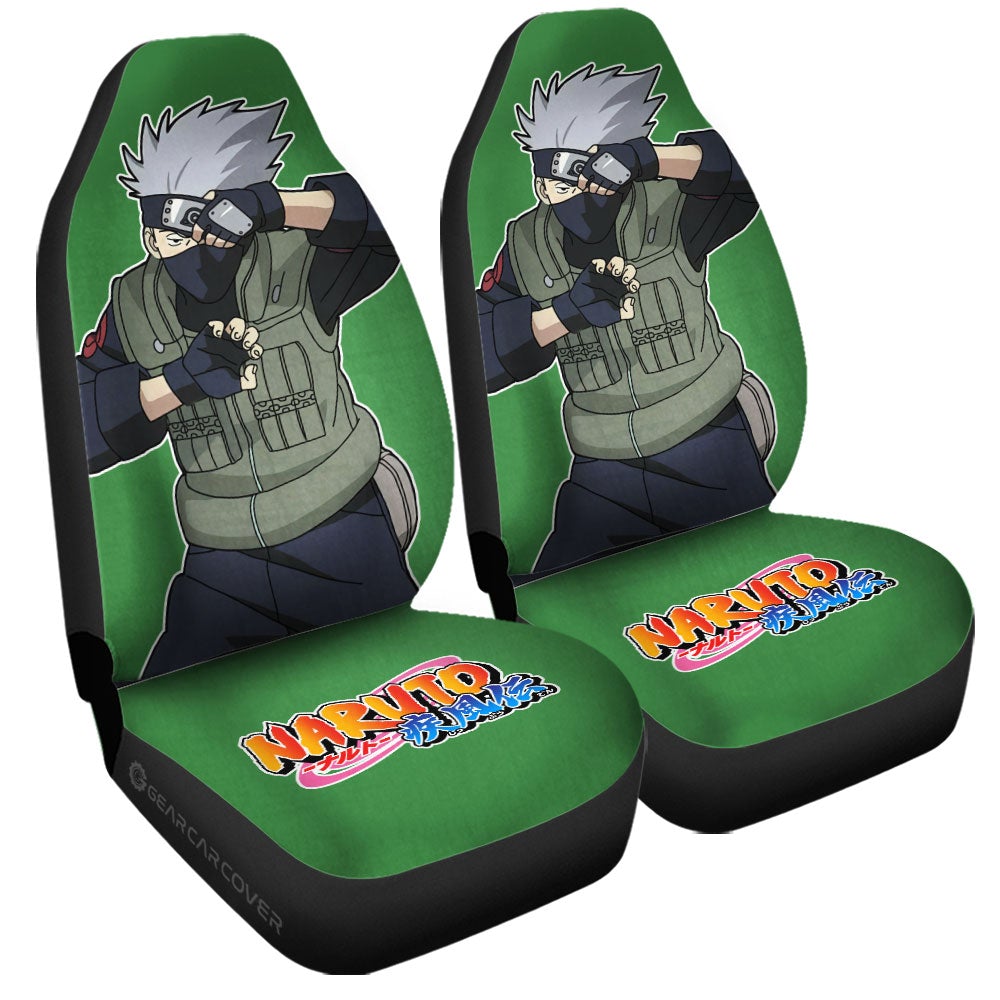 Hatake Kakashi Car Seat Covers Custom Main Hero Anime Car Accessories - Gearcarcover - 3