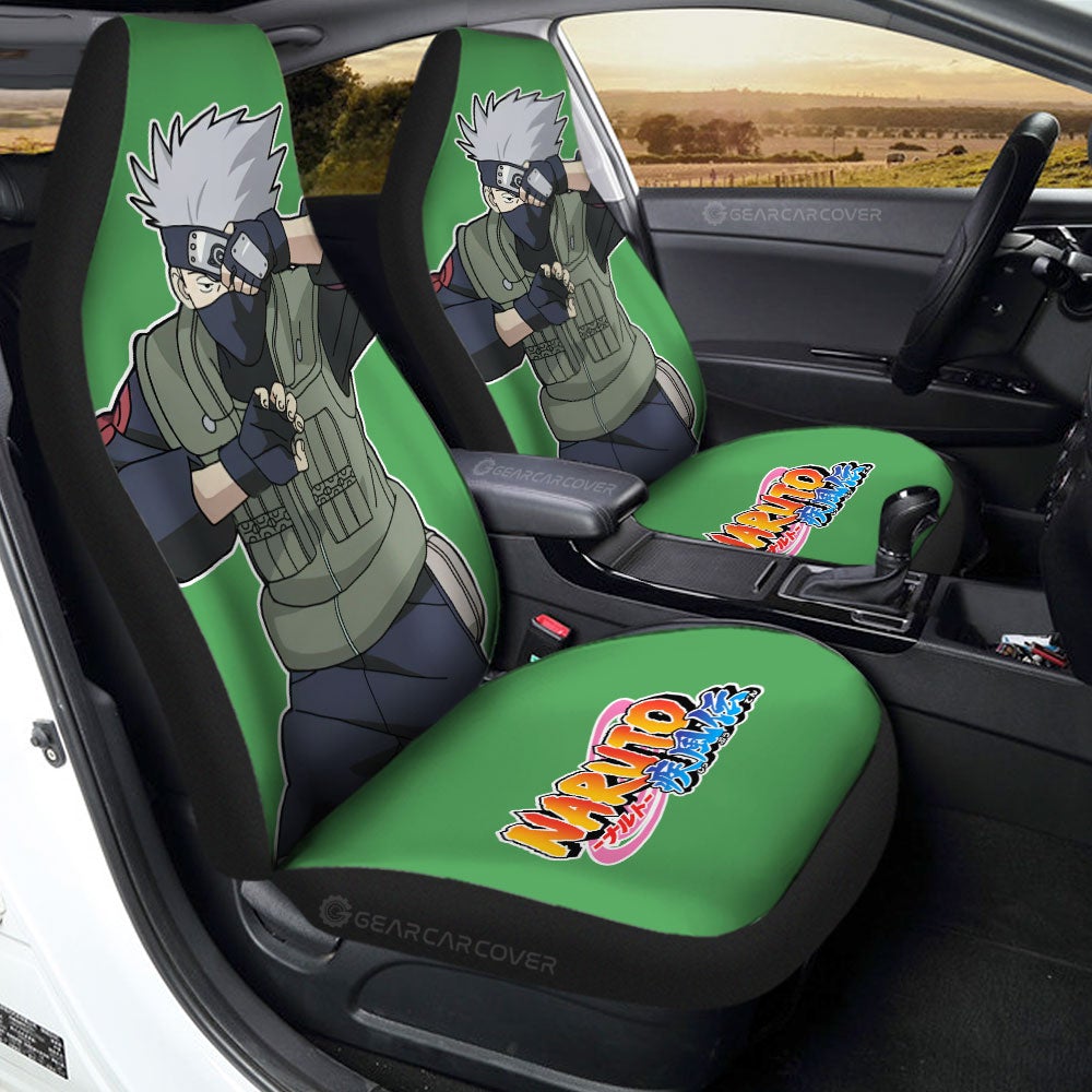 Hatake Kakashi Car Seat Covers Custom Main Hero Anime Car Accessories - Gearcarcover - 1