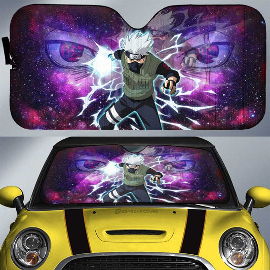 Hatake Kakashi Car Sunshade Custom Anime Galaxy Style Car Accessories For Fans - Gearcarcover - 1