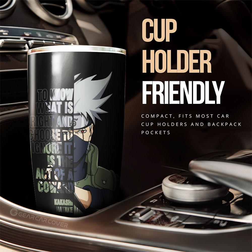 Hatake Kakashi Quotes Tumbler Cup Custom Anime Car Accessoriess - Gearcarcover - 2