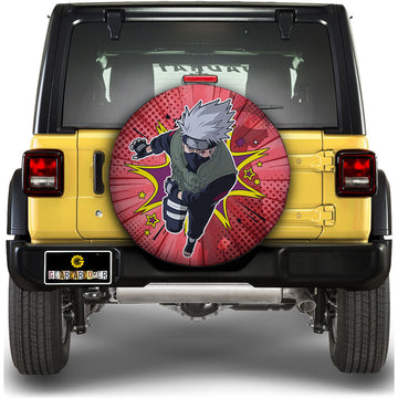 Hatake Kakashi Spare Tire Covers Custom Car Accessories - Gearcarcover - 1