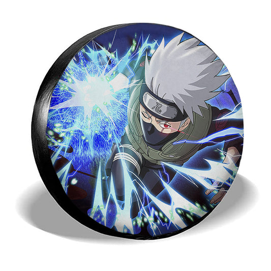 Hatake Kakashi Spare Tire Covers Custom For Fans - Gearcarcover - 2