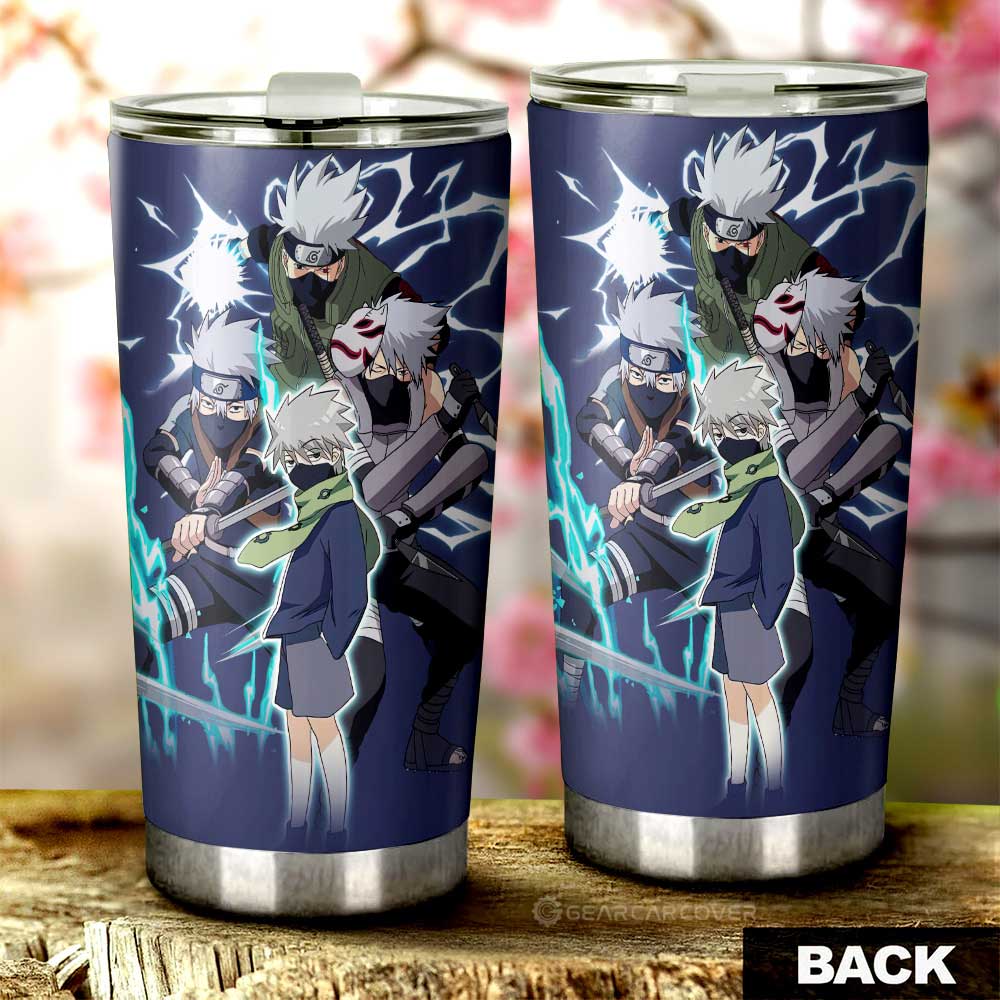 Hatake Kakashi Tumbler Cup Custom Anime Car Accessories For Fans - Gearcarcover - 3