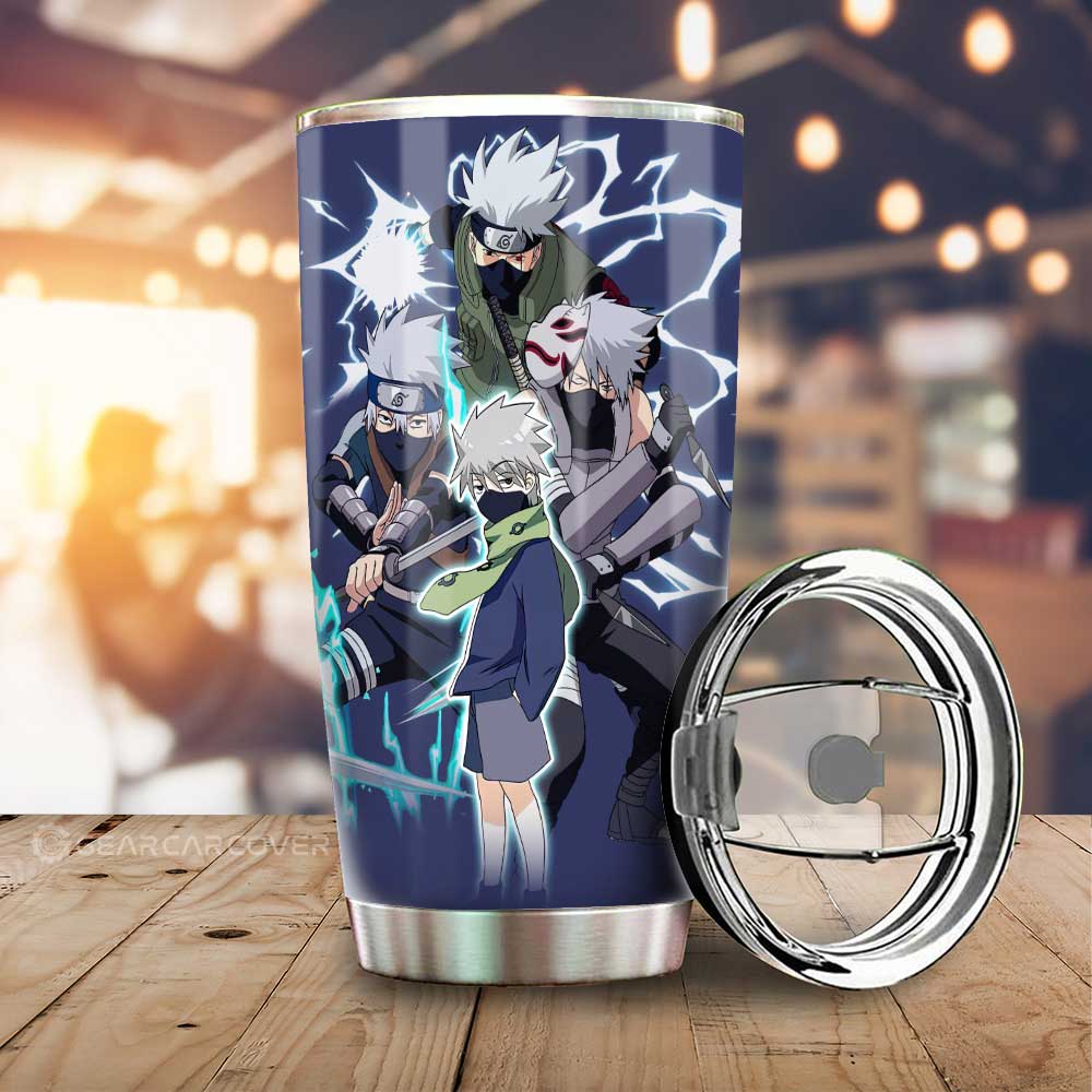 Hatake Kakashi Tumbler Cup Custom Anime Car Accessories For Fans - Gearcarcover - 1
