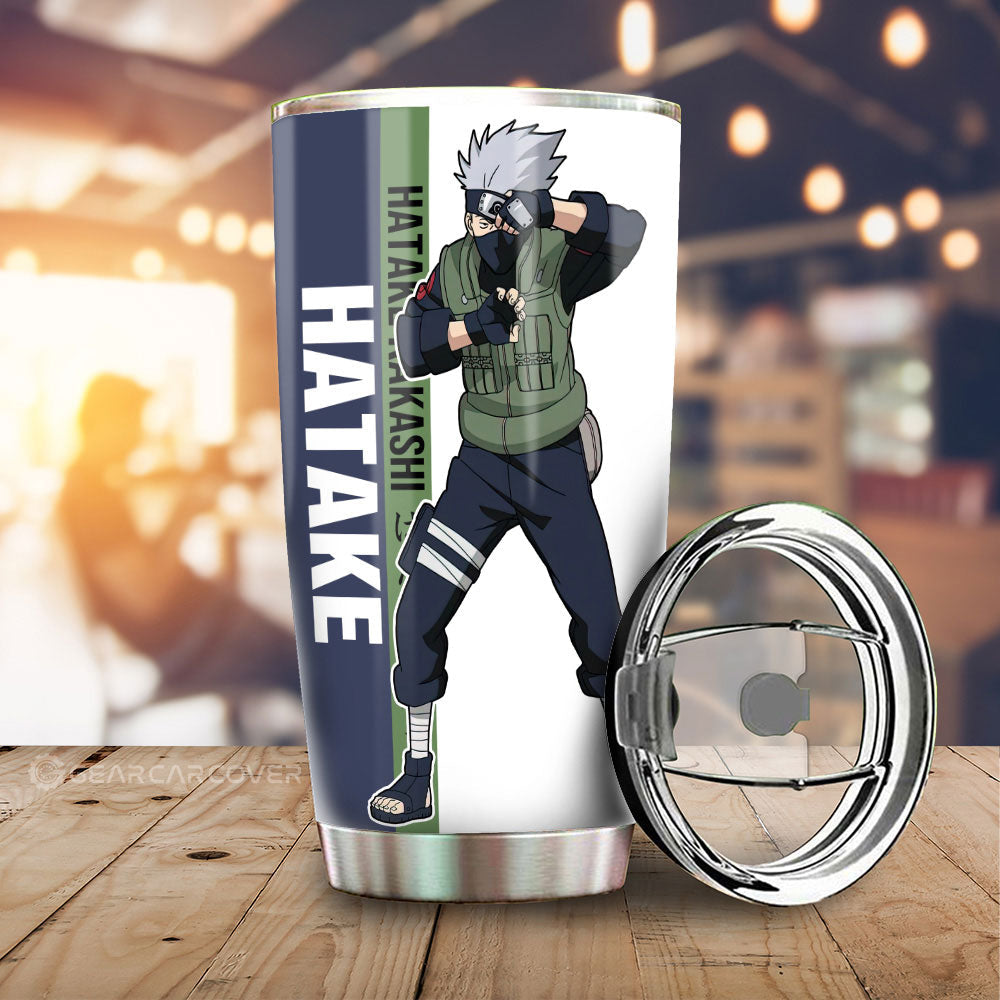 Hatake Kakashi Tumbler Cup Custom Anime Car Accessories - Gearcarcover - 1