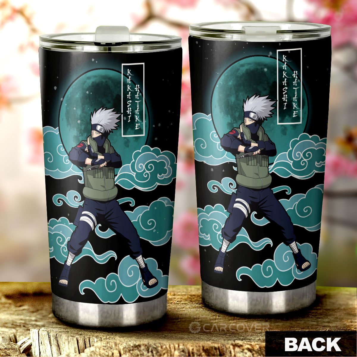 Hatake Kakashi Tumbler Cup Custom Anime Car Accessories - Gearcarcover - 3