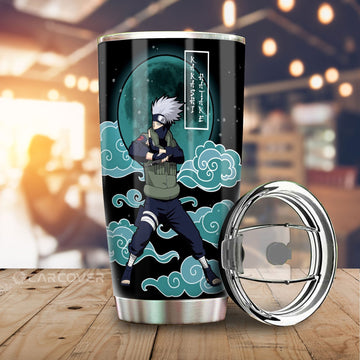 Hatake Kakashi Tumbler Cup Custom Anime Car Accessories - Gearcarcover - 1