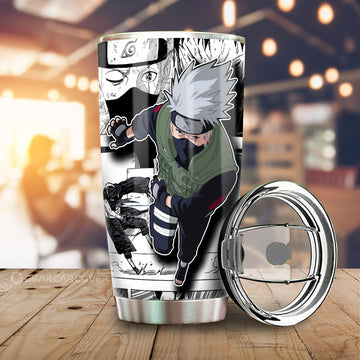 Hatake Kakashi Tumbler Cup Custom Anime Car Accessories Mix Manga - Gearcarcover - 1