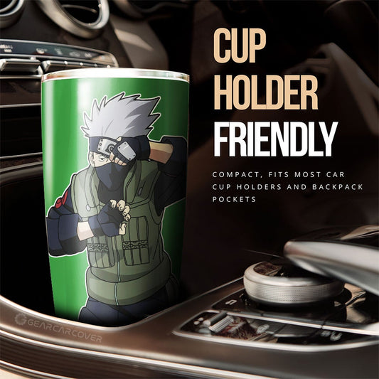 Hatake Kakashi Tumbler Cup Custom Main Hero Anime Car Accessories - Gearcarcover - 2