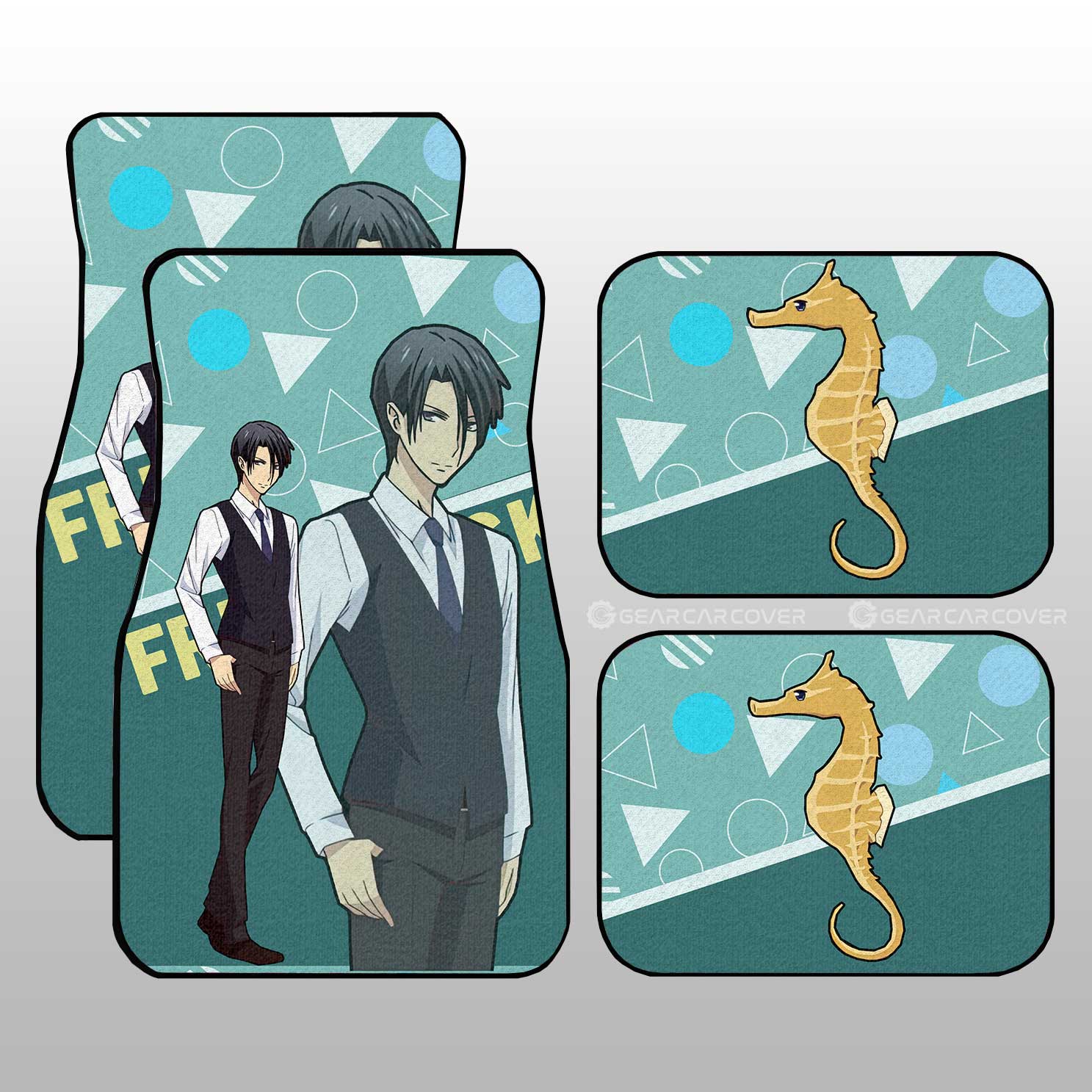 Hatori Sohma Car Floor Mats Custom Car Accessories - Gearcarcover - 1