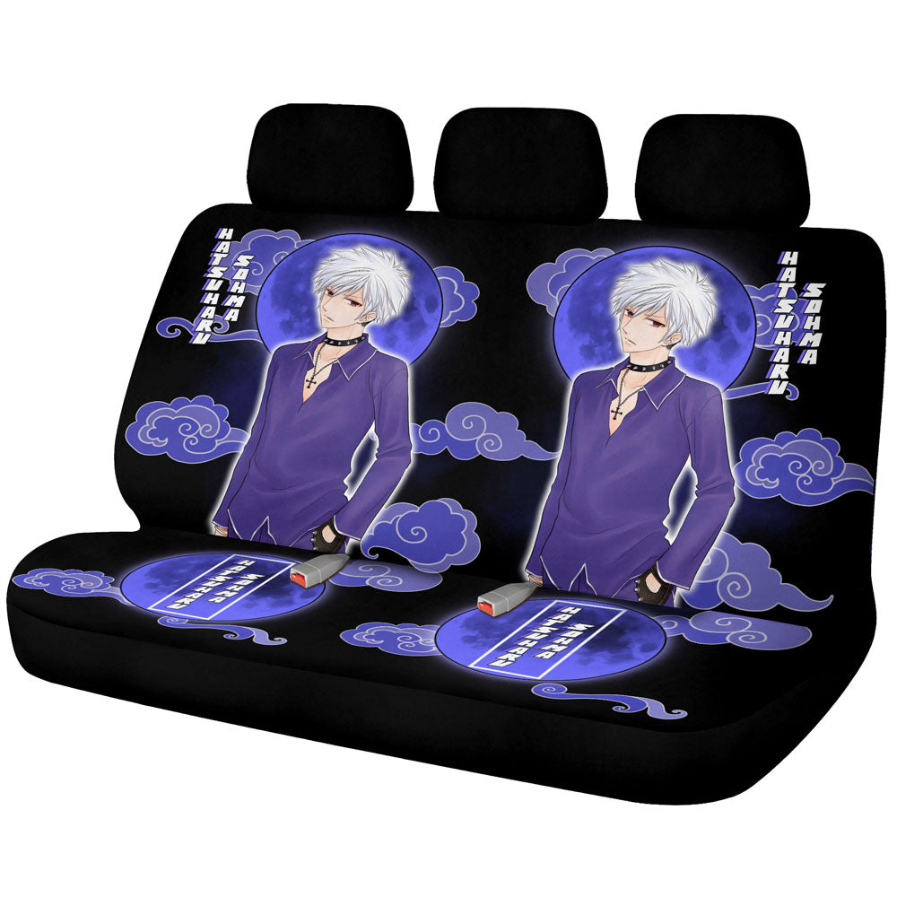 Hatsuharu Sohma Car Back Seat Covers Custom Car Accessories - Gearcarcover - 1