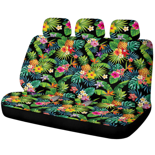 Hawaiian Tropical Car Back Seat Covers Custom Car Accessories - Gearcarcover - 1