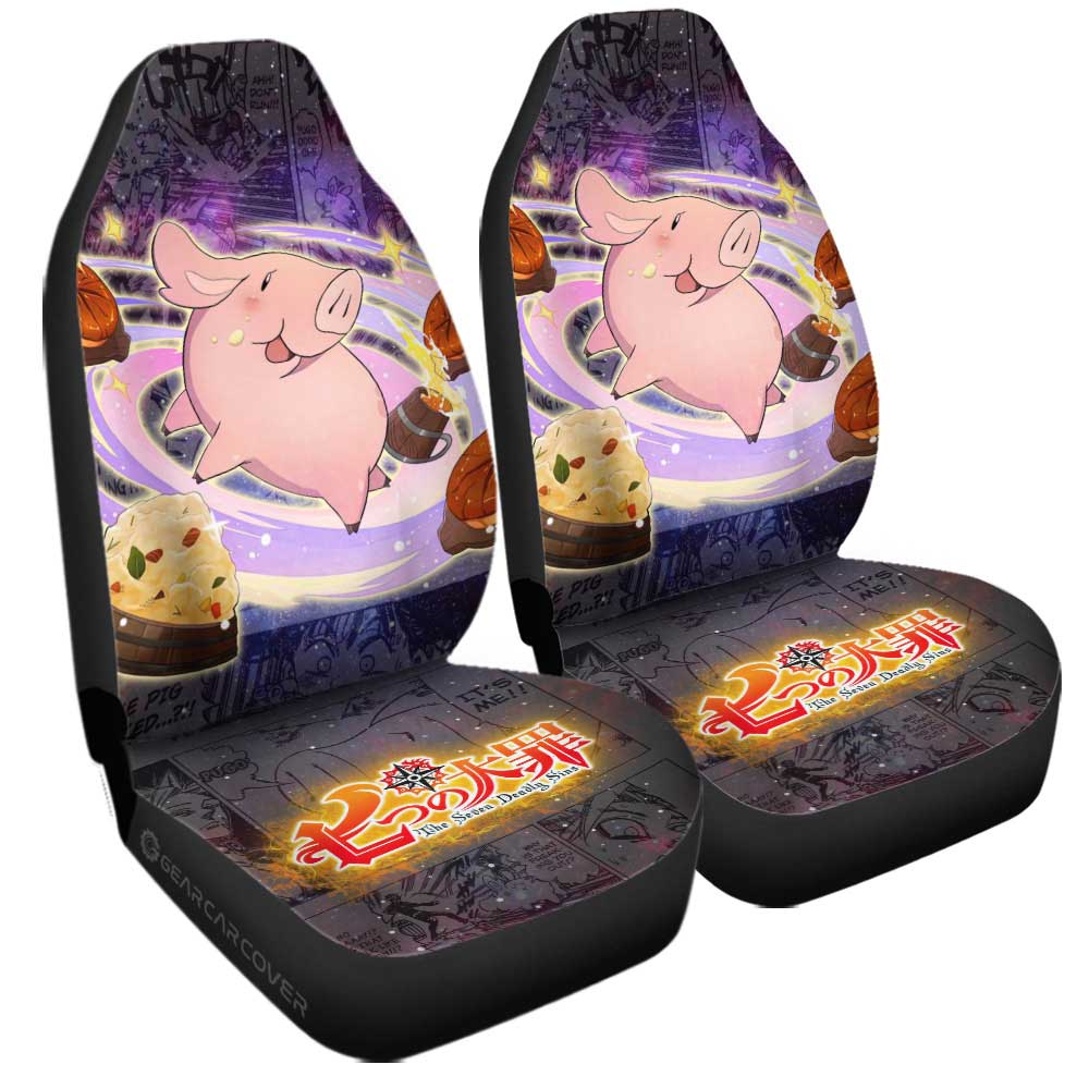 Hawk Car Seat Covers Custom Galaxy Manga Style - Gearcarcover - 3