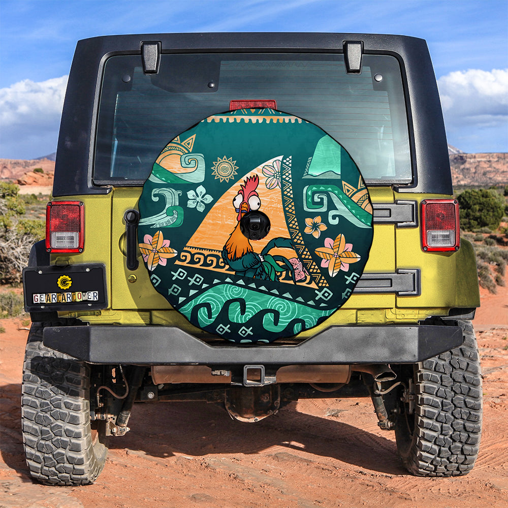 Heihei Spare Tire Cover With Camera Hole - Gearcarcover - 4