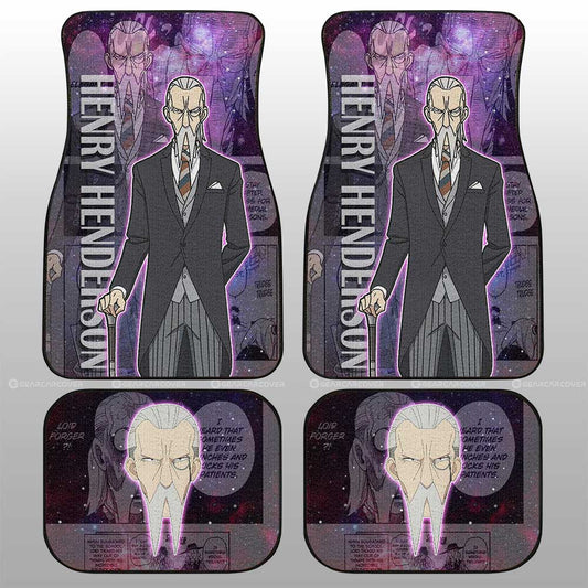 Henry Henderson Car Floor Mats Custom Car Accessories Manga Galaxy Style - Gearcarcover - 2