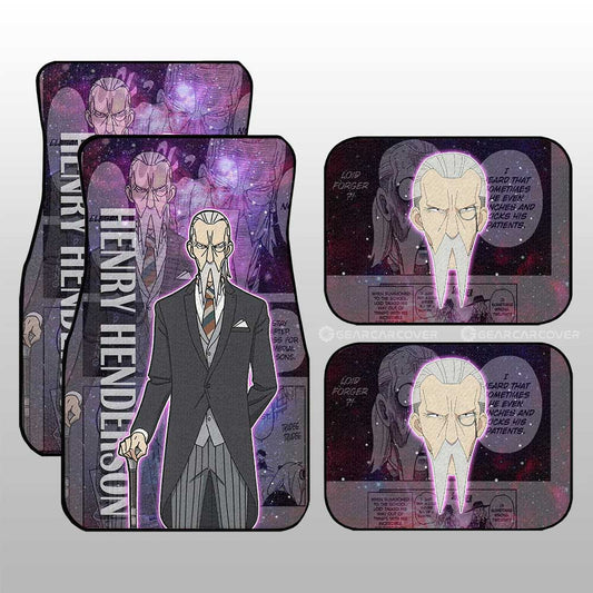 Henry Henderson Car Floor Mats Custom Car Accessories Manga Galaxy Style - Gearcarcover - 1