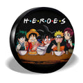 Heroes Mashup Spare Tire Covers Custom Car Accessories - Gearcarcover - 3