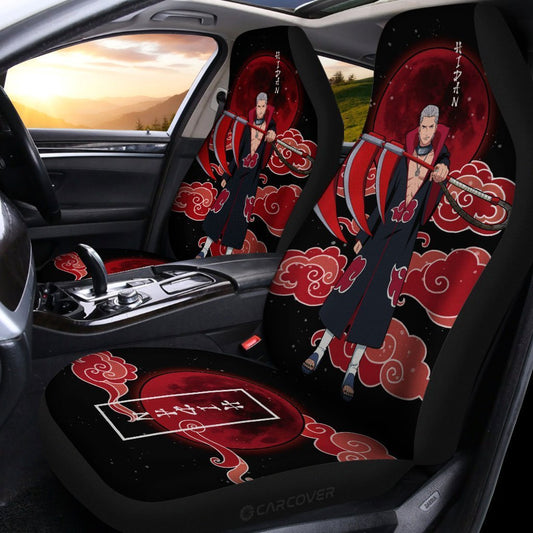 Hidan Akatsuki Car Seat Covers Custom Anime Car Accessories - Gearcarcover - 2