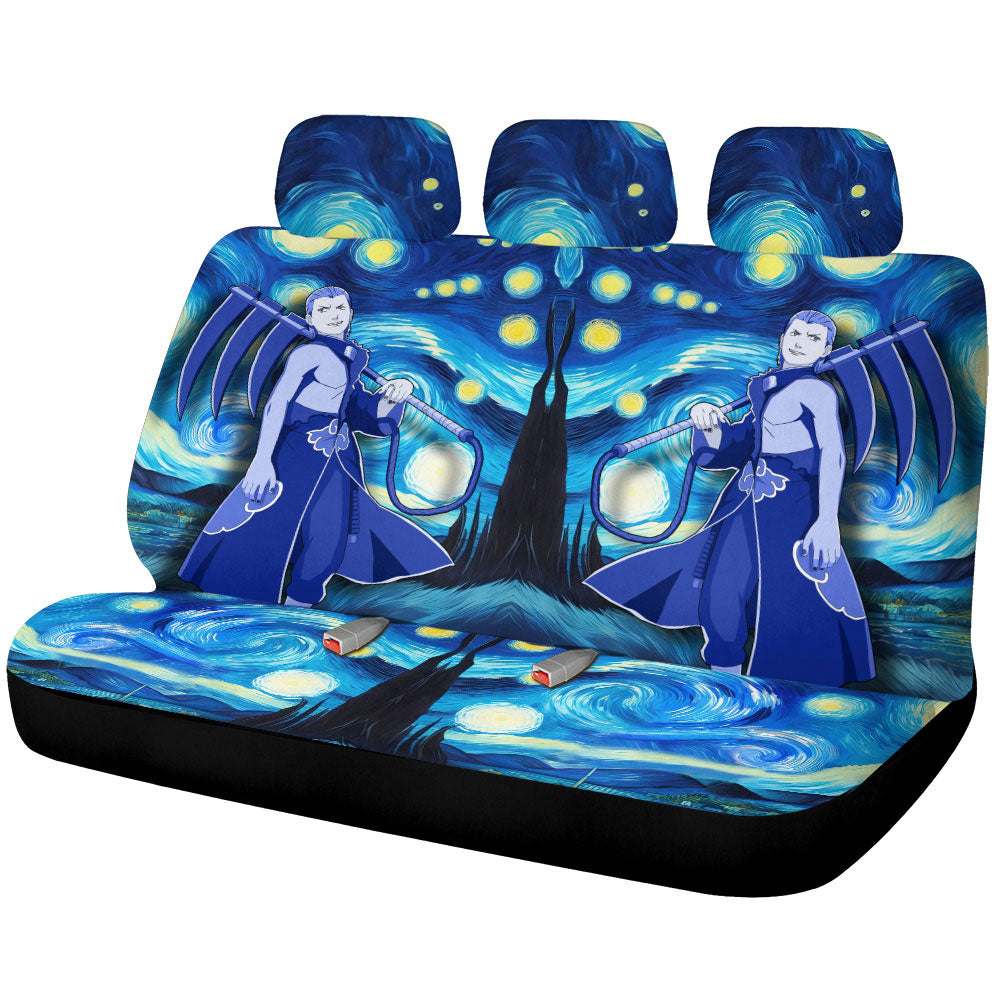 Hidan Car Back Seat Covers Custom Starry Night Styles - Gearcarcover - 1