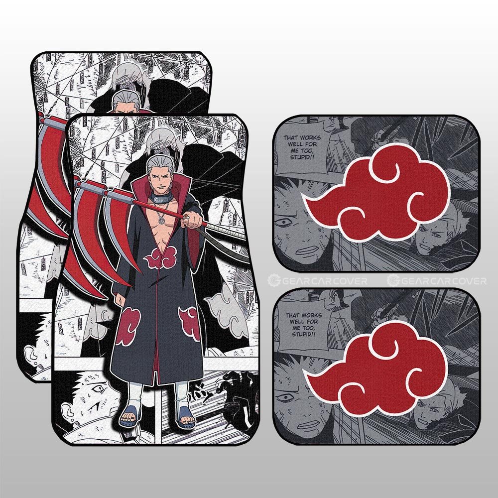 Hidan Car Floor Mats Custom Anime Car Accessories Mix Manga - Gearcarcover - 1