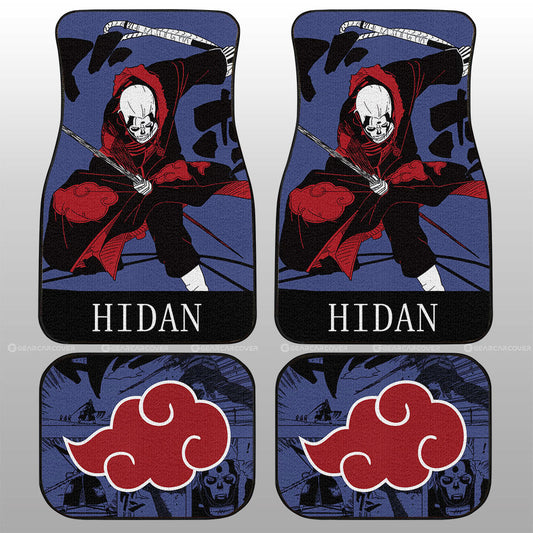 Hidan Car Floor Mats Custom Car Accessories Manga Color Style - Gearcarcover - 2